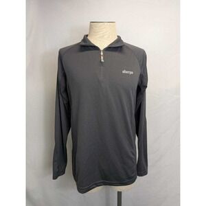 Sherpa Adventure Gear Men's Long Sleeve 1/4 Zip Polyester Bamboo Pullover L
